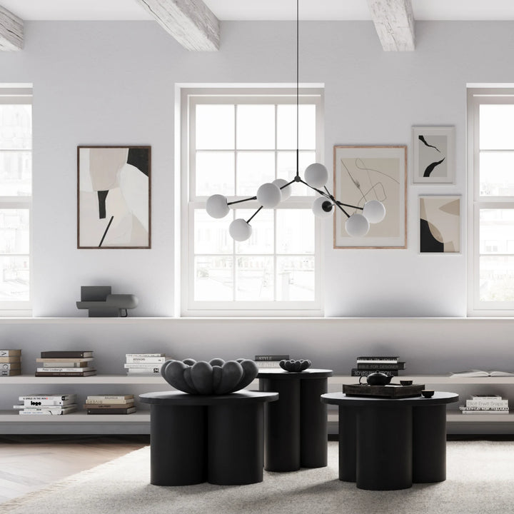 Bloom Tray, Big - Dark Grey Vases 101 Copenhagen   