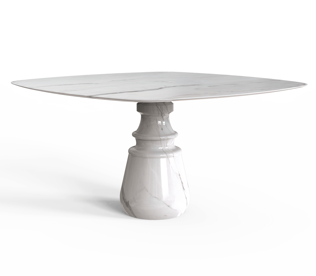 Pietra Square Estremoz Dining Table  Boca Do Lobo Estremoz Marble  