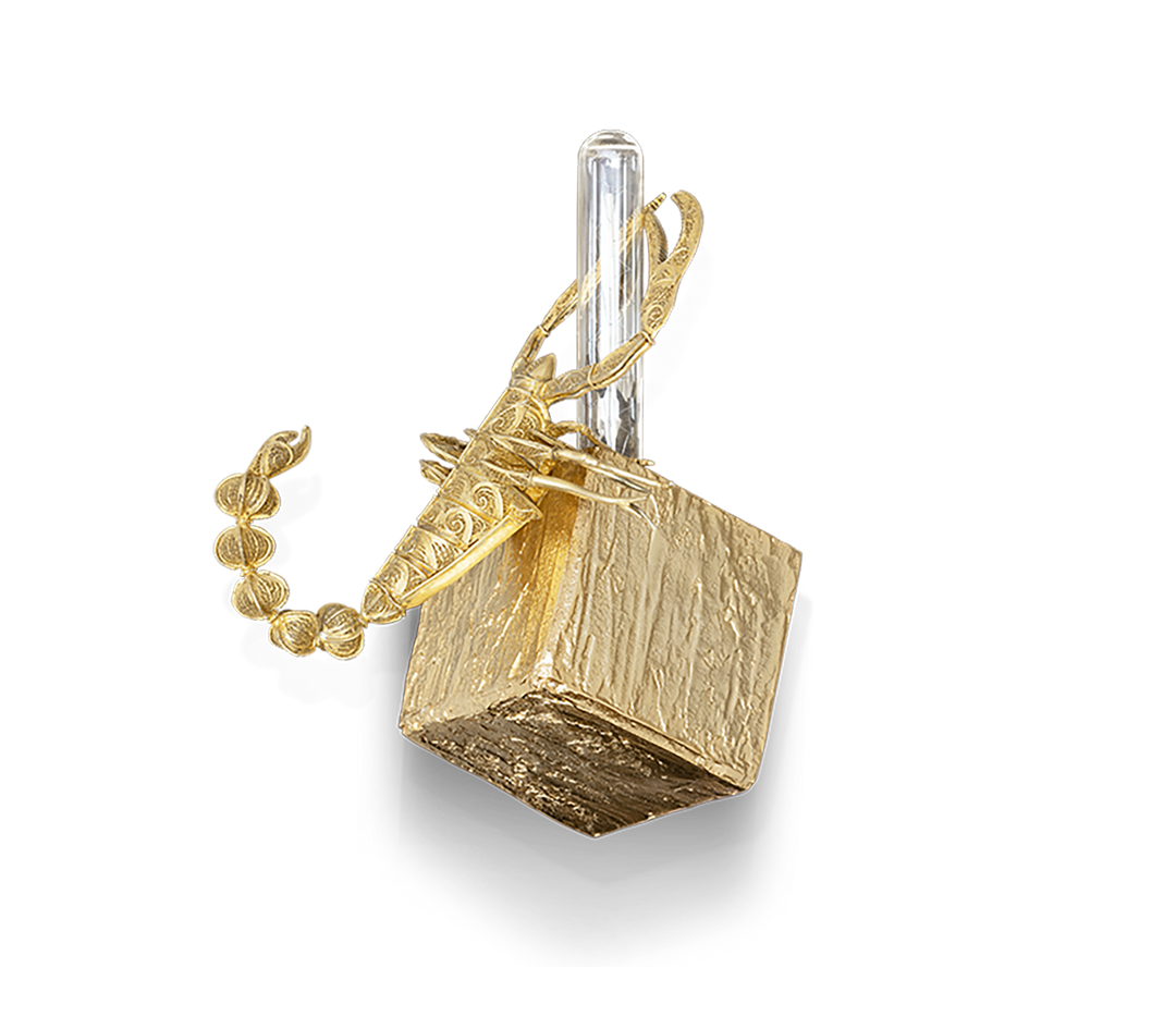 Cubic Filigree Scorpion Small Wall Lamp  Boca Do Lobo   