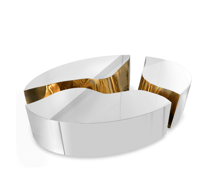 Lapiaz Oval Center Table  Boca Do Lobo   