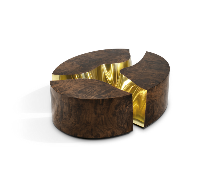 Lapiaz Oval Center Table  Boca Do Lobo   