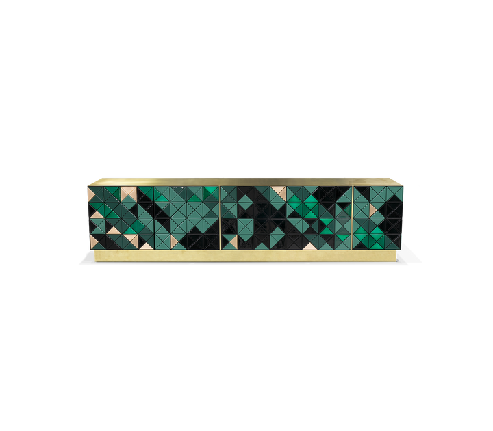 pixel walnut tv cabinet Cabinets Boca Do Lobo Green