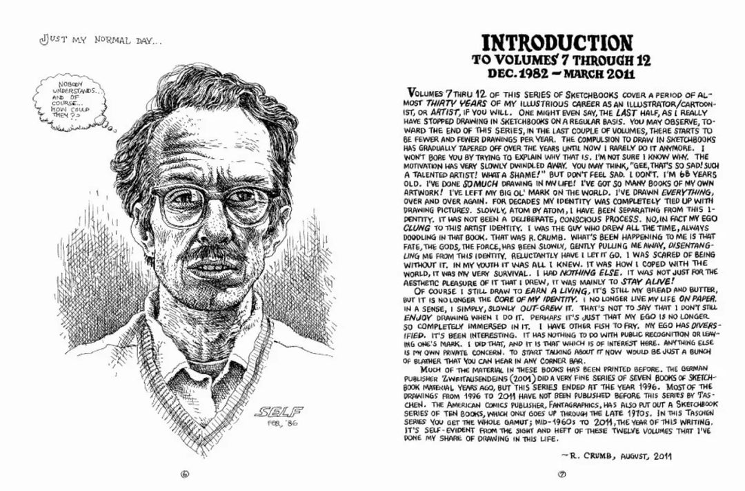 Robert Crumb. Sketchbooks 1982-2011 Print Books Taschen   