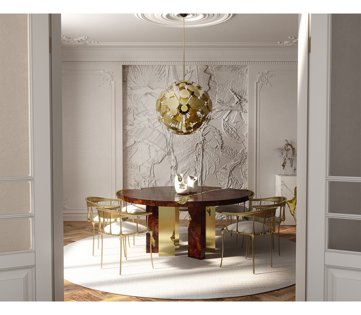 Empire Round Dining Table  Boca Do Lobo   