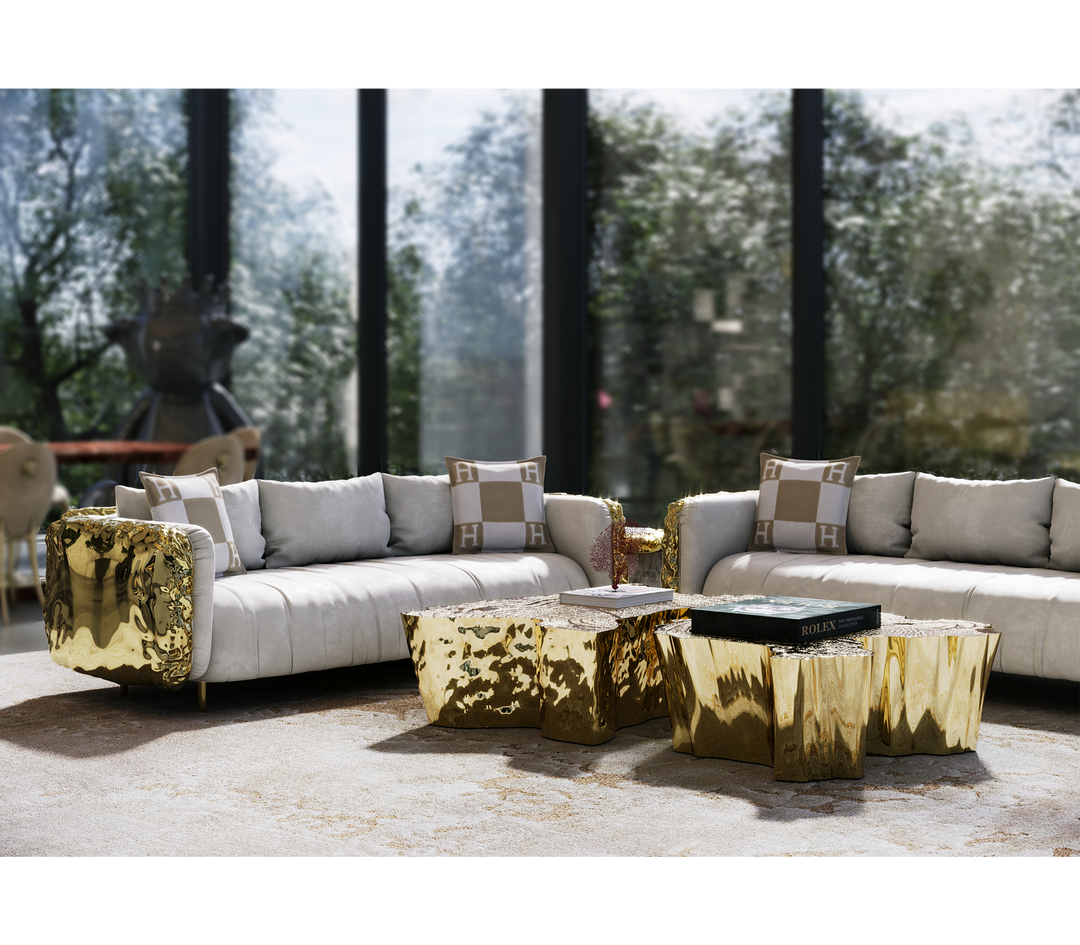 eden gold center table - Image 13