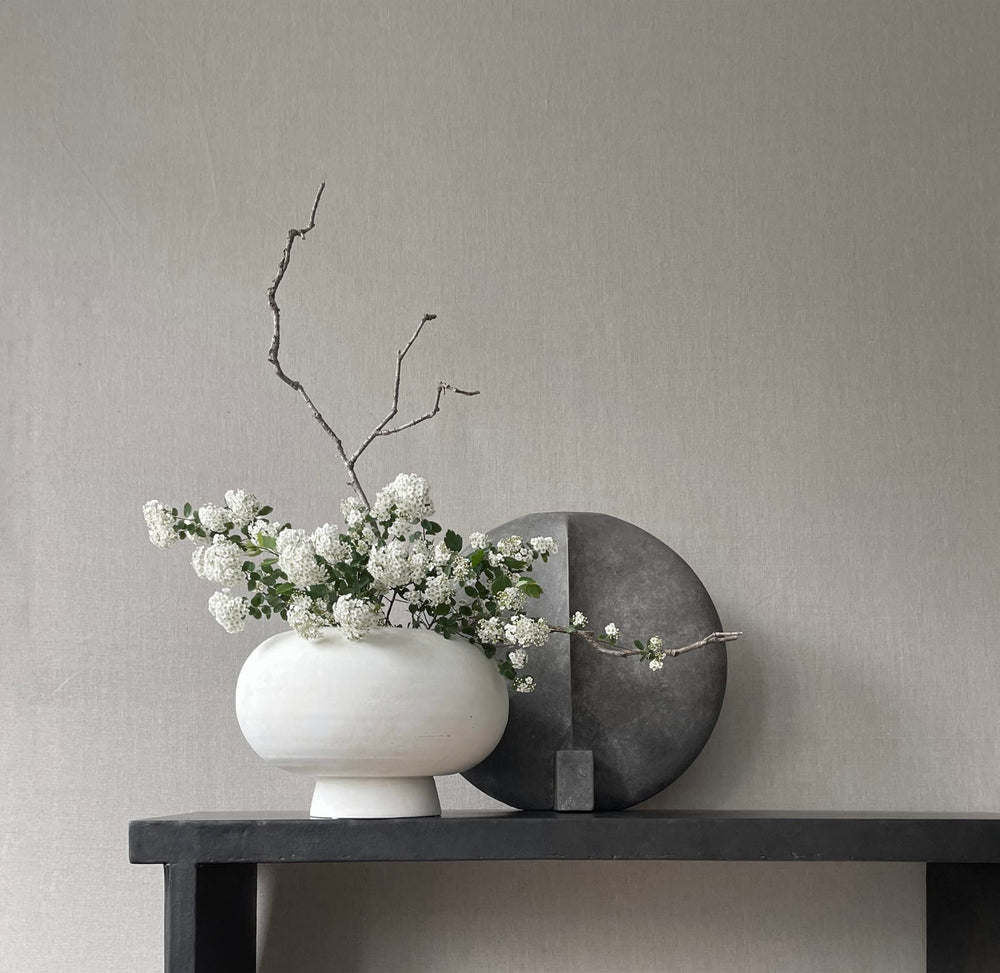 Kabin Vase, Fat - Bone White Vases 101 Copenhagen   