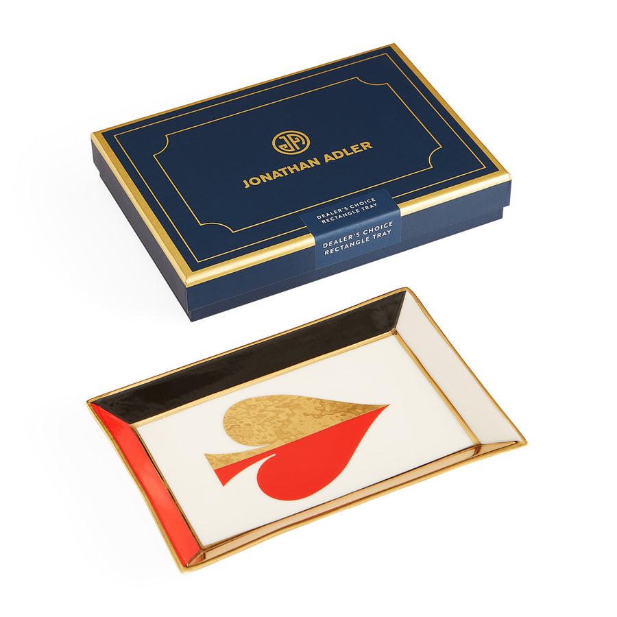 Dealer's Choice Rectangle Tray Jonathan Adler