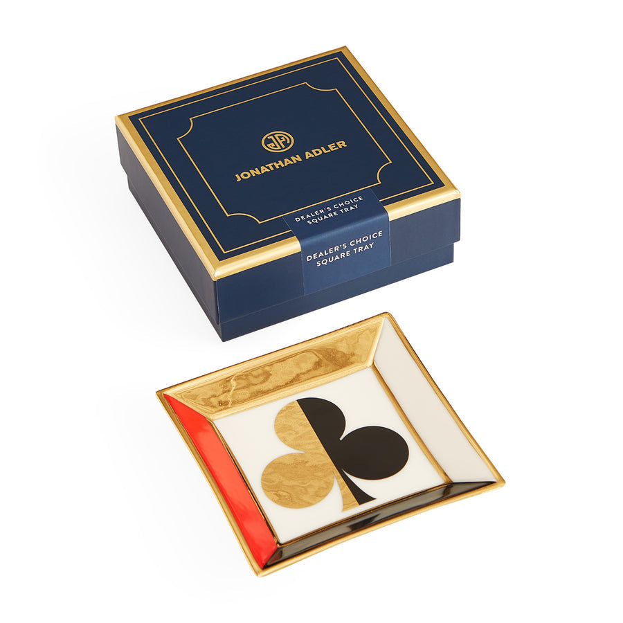 Dealer's Choice Square Tray Jonathan Adler