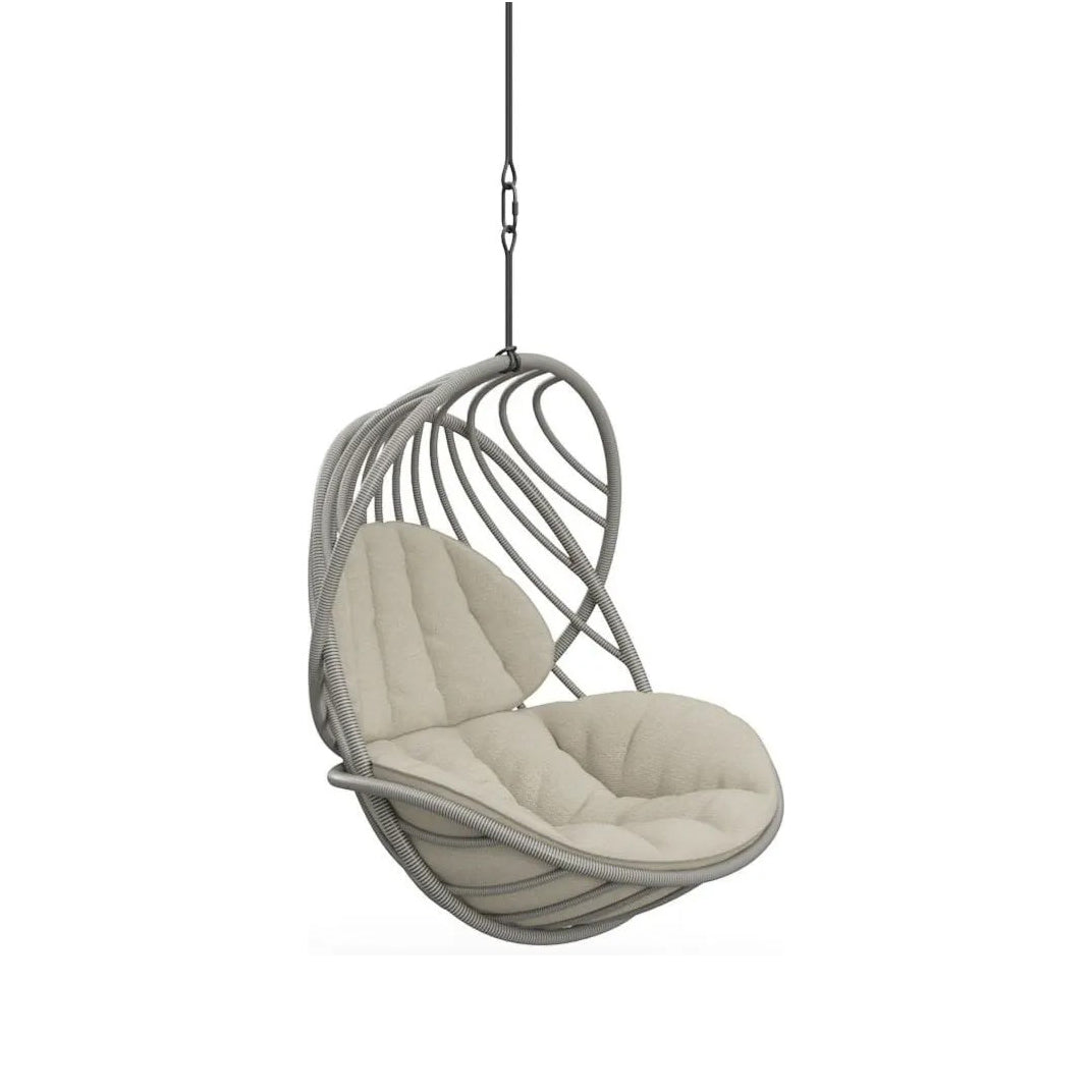 KIDA Hanging Lounge Chair Chairs Dedon Ease Touch / Natura White Hanging Chair Only