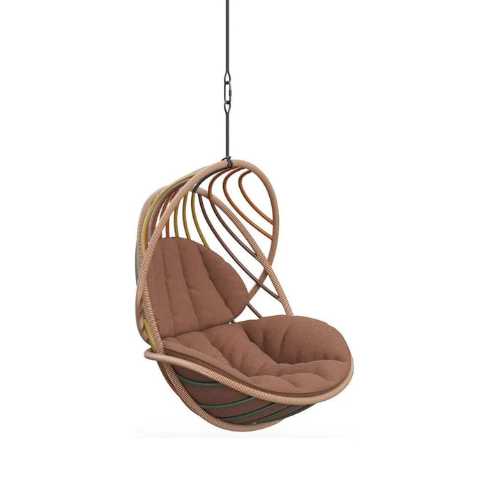 KIDA Hanging Lounge Chair Chairs Dedon Glow Touch / Natura Marsala Hanging Chair Only