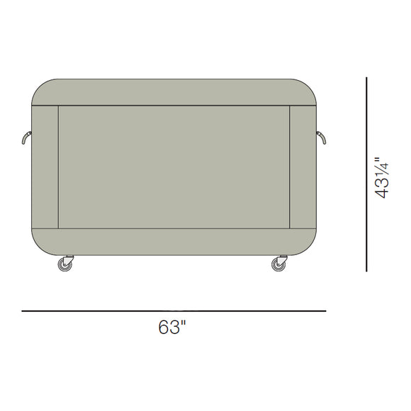 LA MALLE Cushion Trunk Outdoor Storage Boxes Dedon