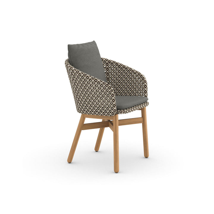 MBRACE Dining Armchair Chairs Dedon 115 Pepper 474 Natura Dark Gray