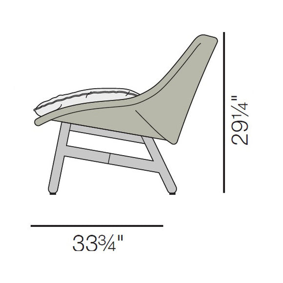 MBRACE Club Chair Outdoor Chairs Dedon