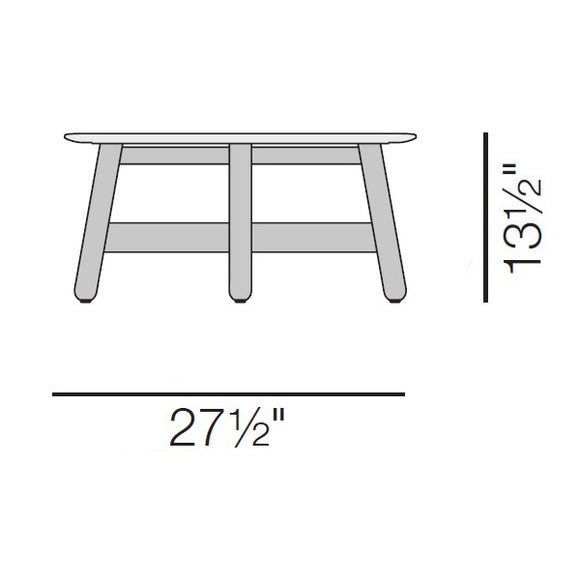 MBRACE Coffee Table Coffee Tables Dedon