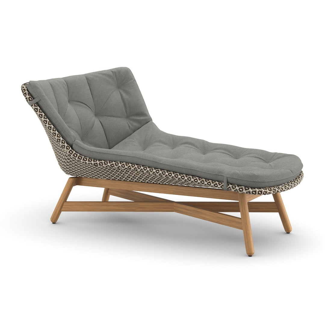 MBRACE Daybed Outdoor Furniture Dedon 115 Pepper 474 Natura Dark Gray