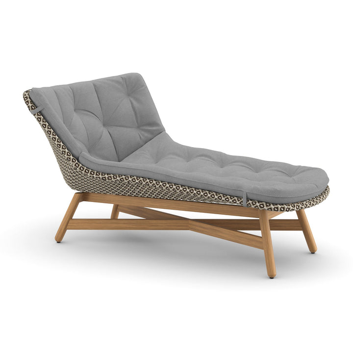 MBRACE Daybed Outdoor Furniture Dedon 115 Pepper 478 Natura Ash