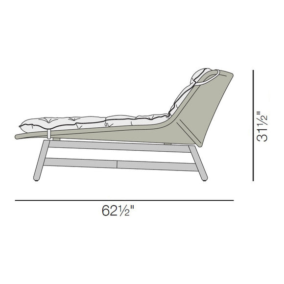 MBRACE Daybed Outdoor Furniture Dedon