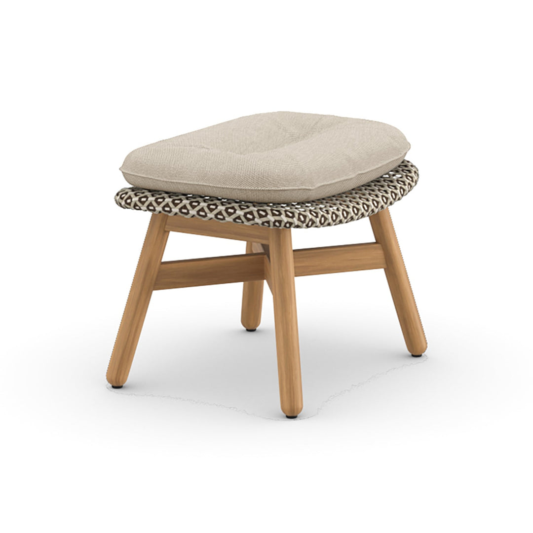 MBRACE Footstool Outdoor Ottomans Dedon 115 Pepper 472 Natura Taupe