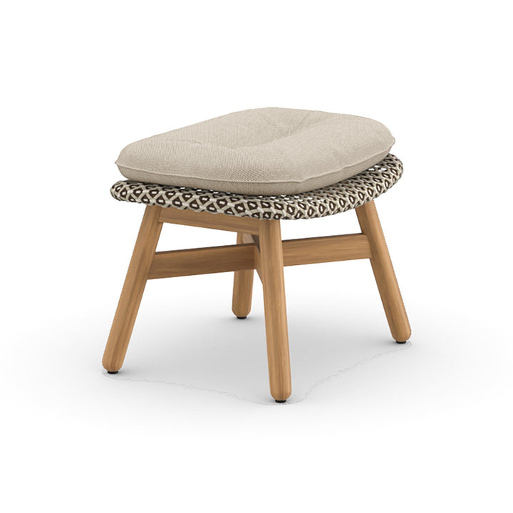 MBRACE Footstool Outdoor Ottomans Dedon 115 Pepper 472 Natura Taupe