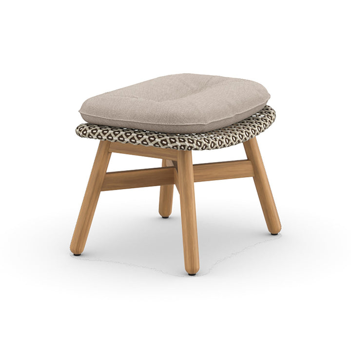 MBRACE Footstool Outdoor Ottomans Dedon 115 Pepper 478 Natura Ash