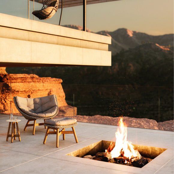 MBRACE Footstool Outdoor Ottomans Dedon