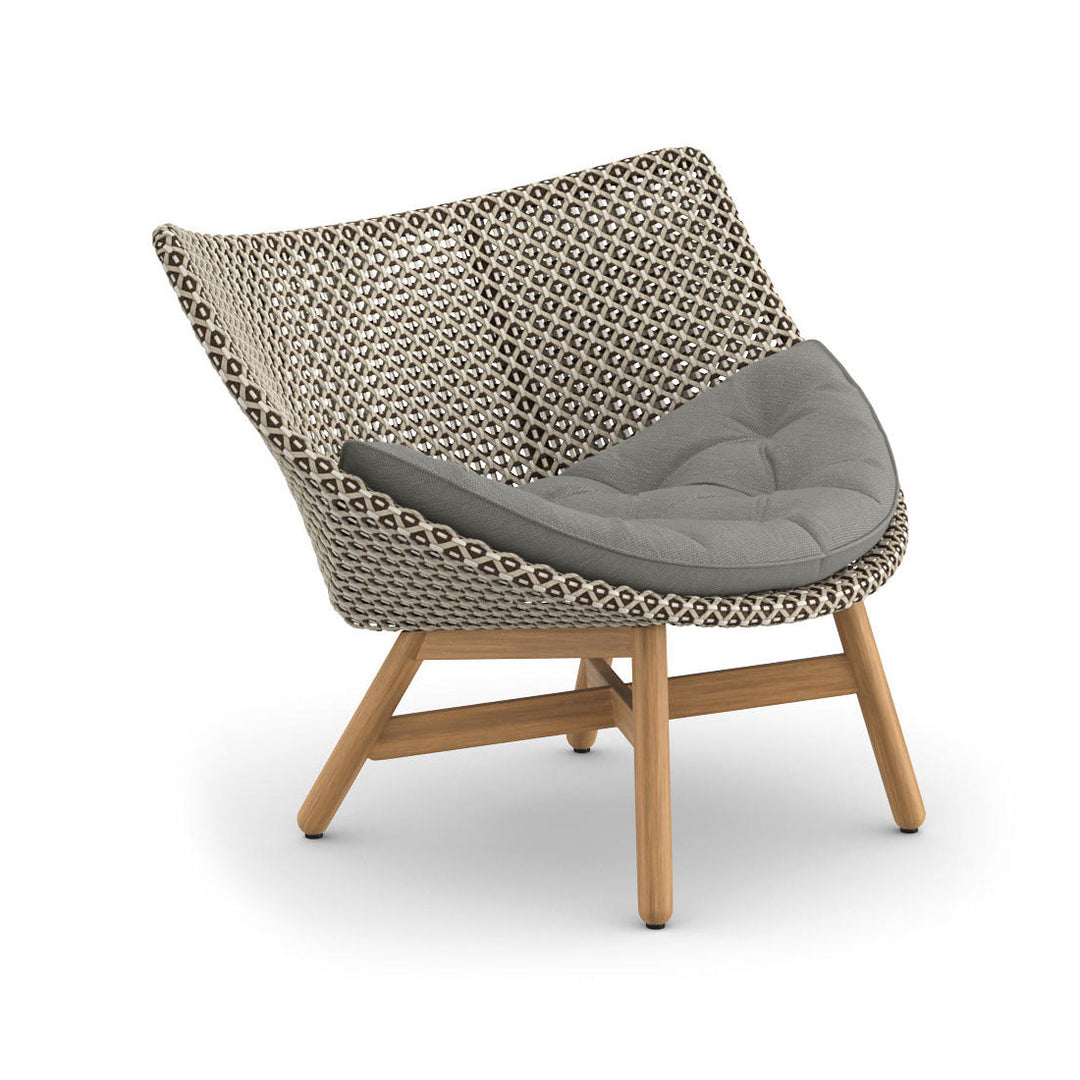 MBRACE Lounge Chair Outdoor Chairs Dedon 115 Pepper 474 Natura Dark Gray