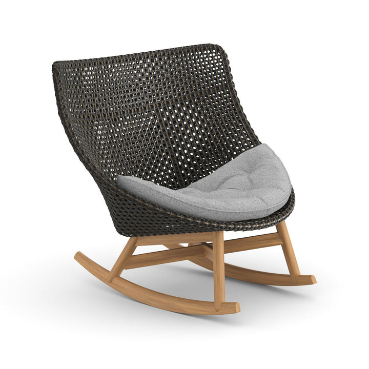 MBRACE Rocking Chair Outdoor Seating Dedon 126 Arabica 478 Natura Ash