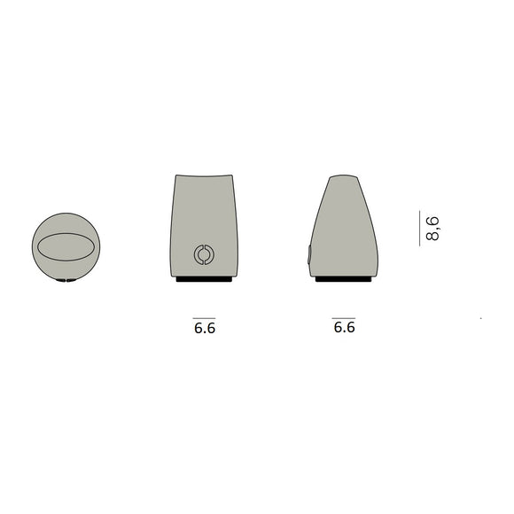 Ombii Outdoor LED Lantern Table Lamps Dedon