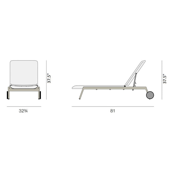 Roii Beach Chair Outdoor Furniture Dedon