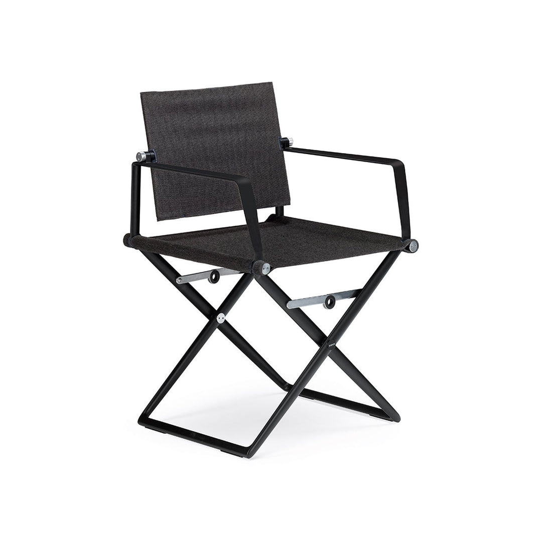 SEAX Armchair Chairs Dedon Black Pepper / 627 Sail Shade Without Teak Arm