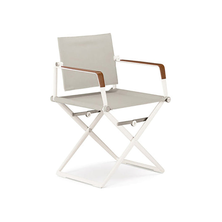 SEAX Armchair Chairs Dedon Lipari / 633 Sail Dove Without Teak Arm