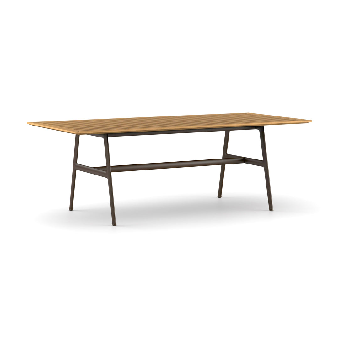 SEAX Dining Table Tables Dedon Teak / Black Pepper Small: 86.5 in width