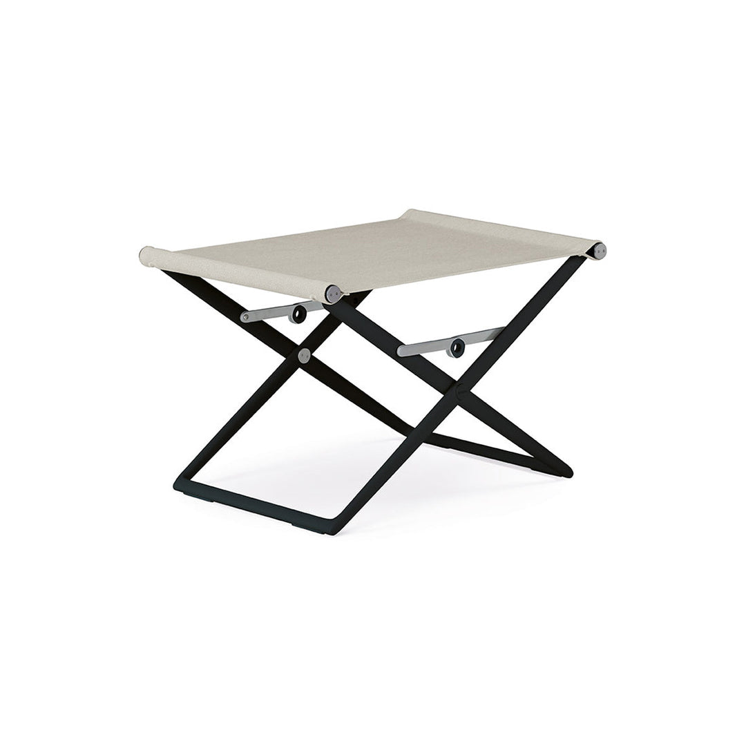 SEAX Footstool Outdoor Ottomans Dedon Black Pepper / 633 Sail Dove
