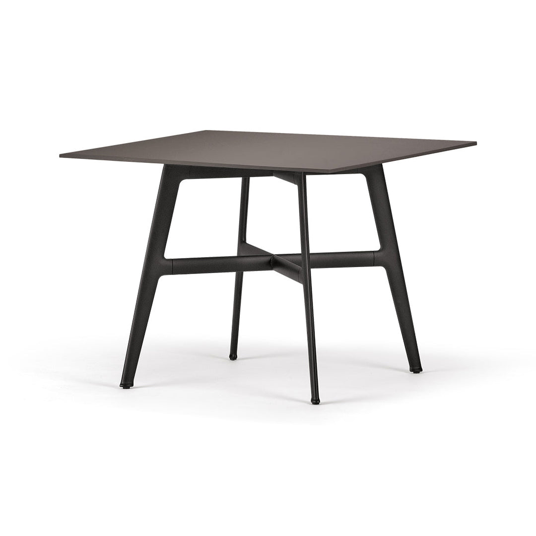 SEAX Square Dining Table Tables Dedon Ebony / Black Pepper