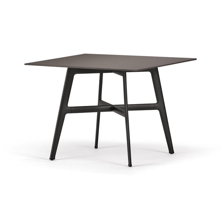 SEAX Square Dining Table Tables Dedon Ebony / Black Pepper