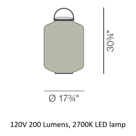 THE OTHERS Hanging Lantern Table Lamps Dedon