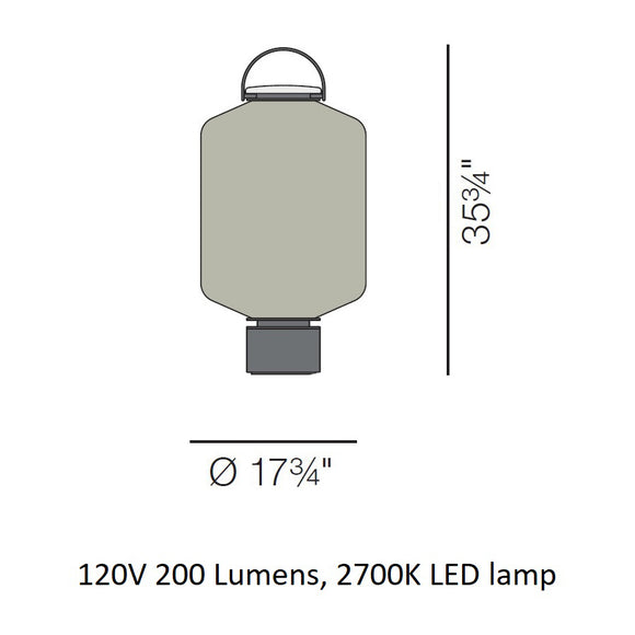 THE OTHERS Lantern Table Lamps Dedon