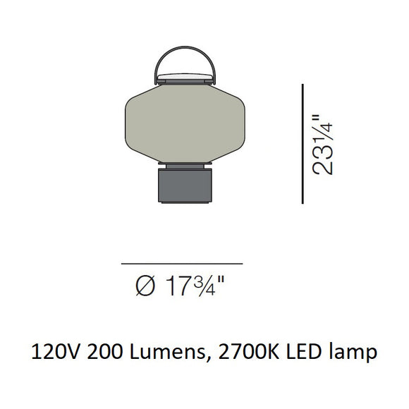 THE OTHERS Lantern Table Lamps Dedon