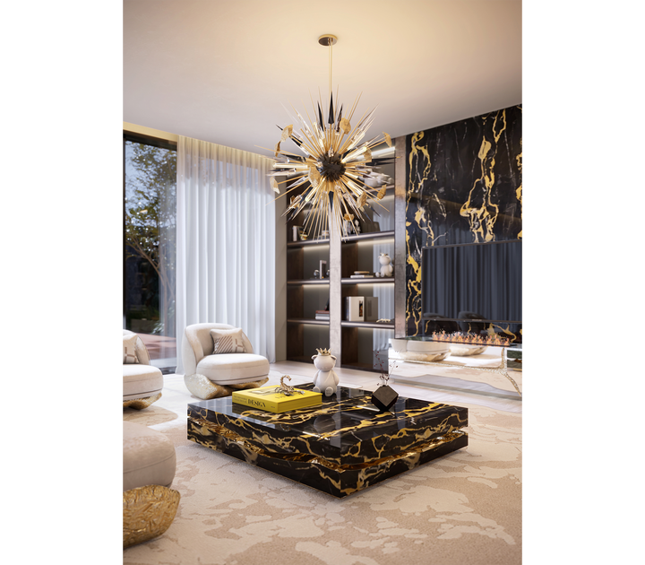 quarry carrara marble center table - Image 43