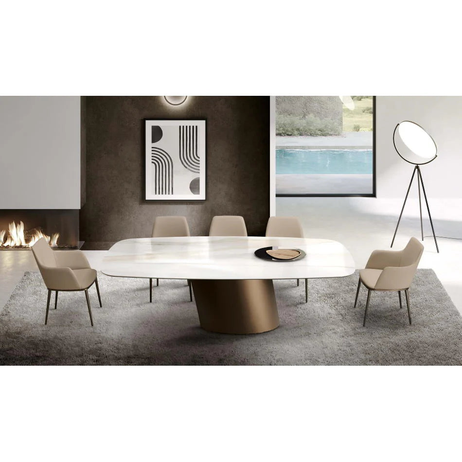 DORADO CERAMIC TOP DINING TABLE Kitchen & Dining Room Tables Eforma   