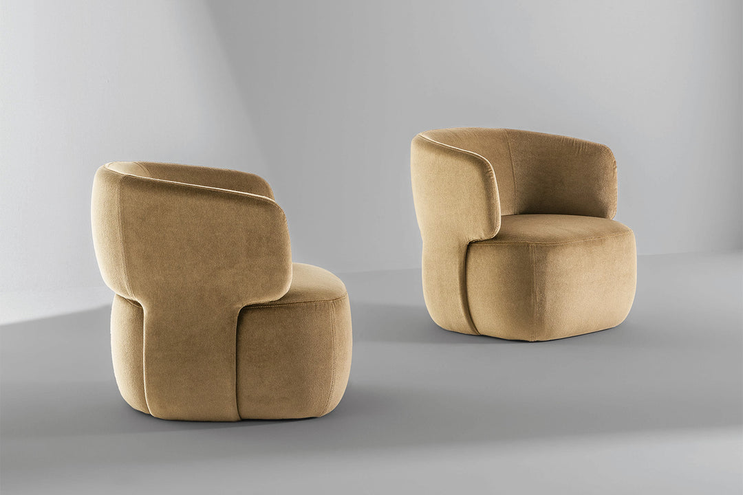 Doge Covered Armchair Bonaldo
