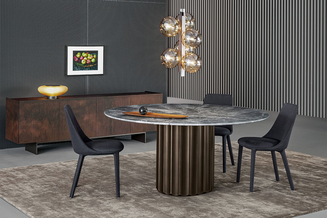 Dorian Round Dining Table Bonaldo
