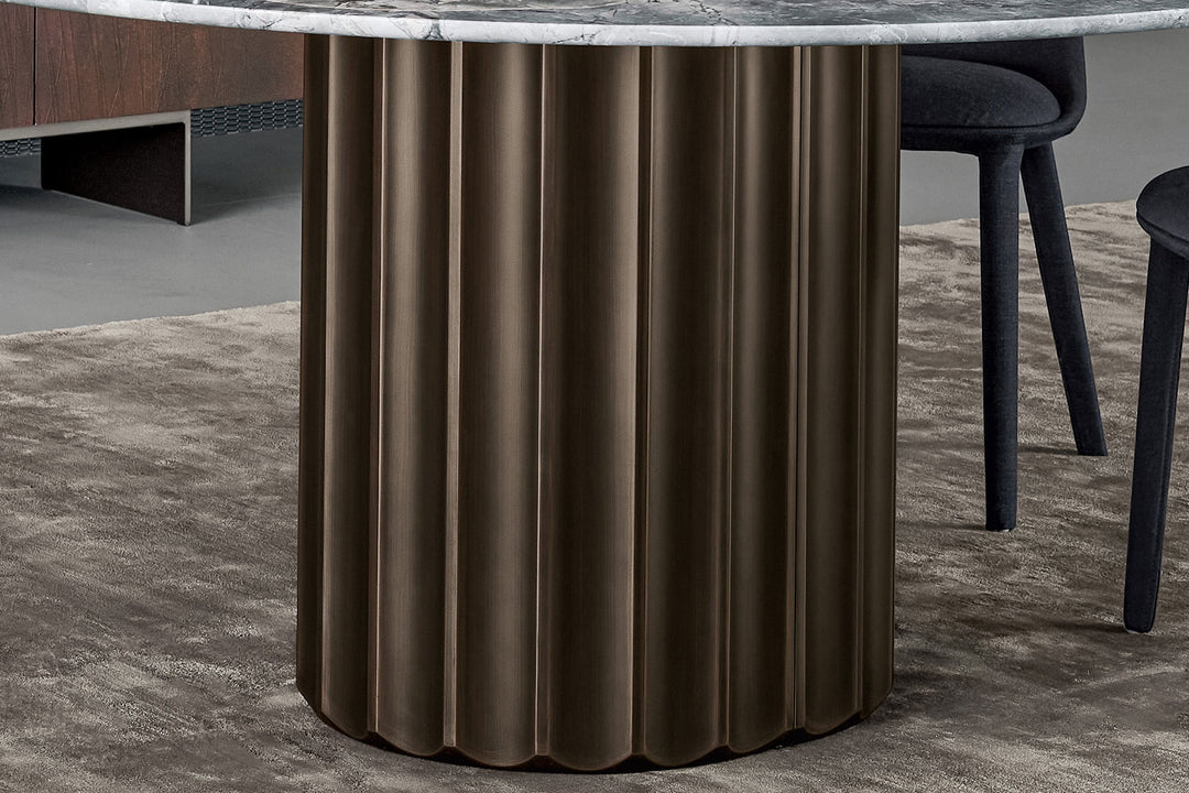 Dorian Round Dining Table Bonaldo