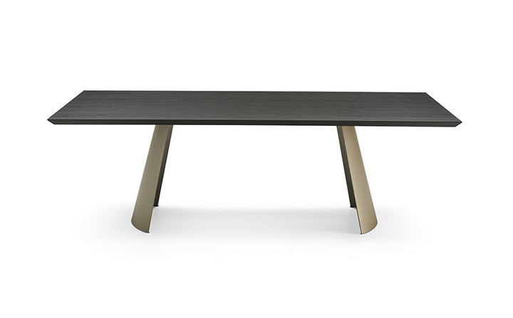 DORIAN WOOD TOP DINING TABLE Kitchen & Dining Room Tables Eforma   