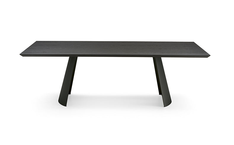 DORIAN WOOD TOP DINING TABLE Kitchen & Dining Room Tables Eforma   