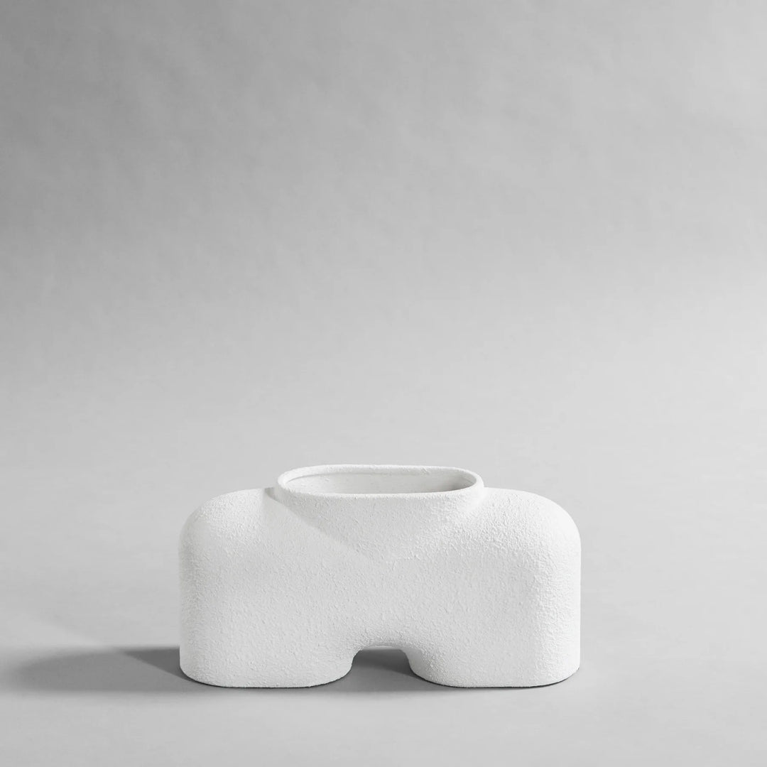 Cobra Fat, Medio - Bubble White Vases 101 Copenhagen   