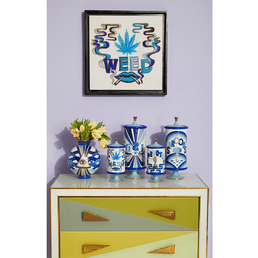 Druggist Shrooms Canister Jonathan Adler