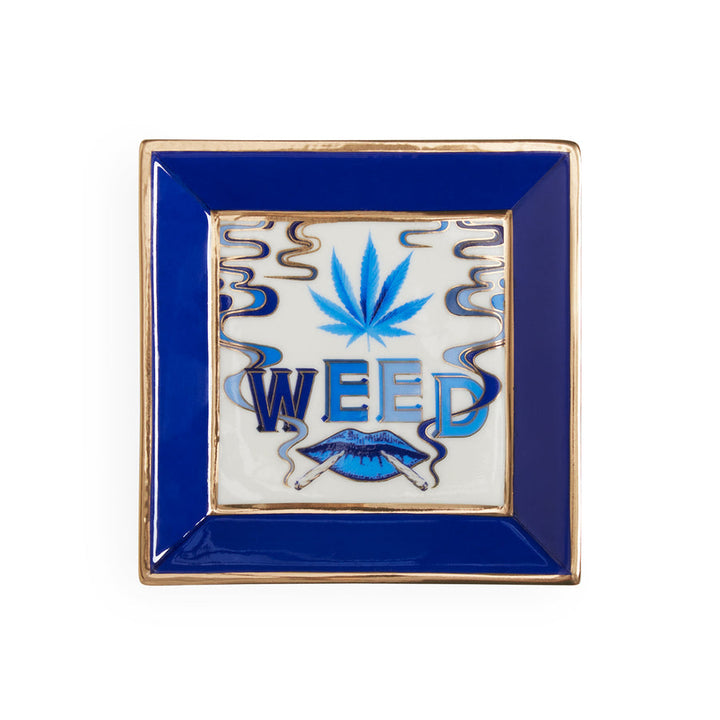 Druggist Weed Square Tray Jonathan Adler Default Title