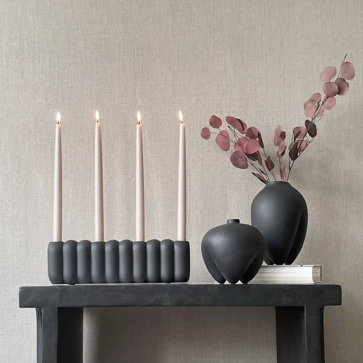 Tube Candle Holder, Big - Coffee Candle Holder 101 Copenhagen   