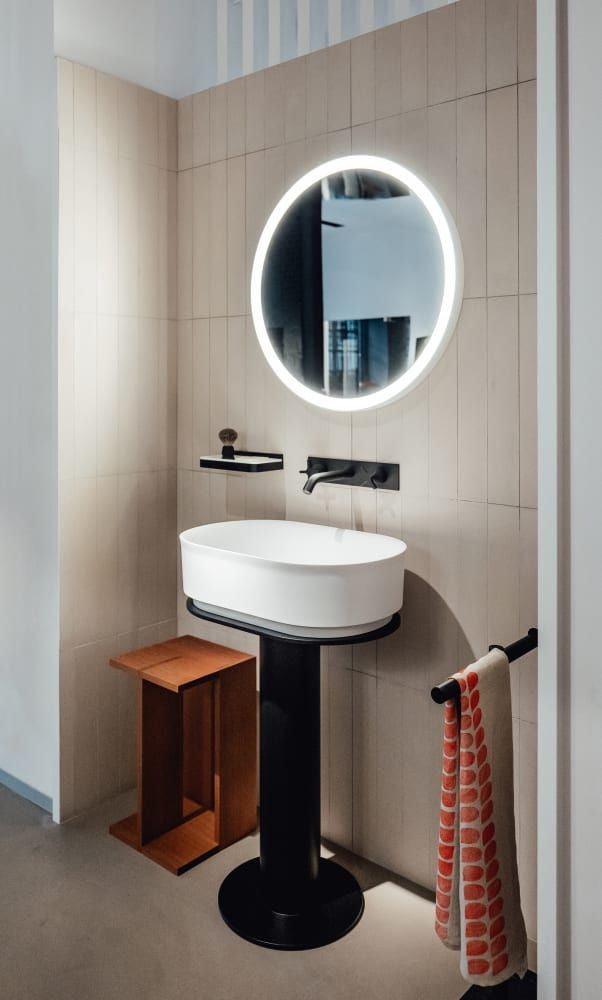 Agape Immersion Freestanding Sink PE Agape